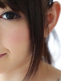 She had on silky baby blue half booty covering panties that she probably bought at the 109 in Shibuya and her booty hole was sweaty!
