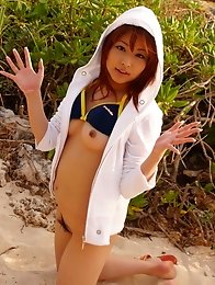 Horny and lovely Japanese av idol Miyu Sugiura wants to have sex outdoors