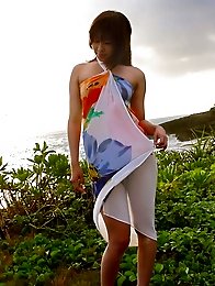Horny and lovely Japanese av idol Miyu Sugiura wants to have sex outdoors