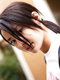 Natsuki Harada Asian is sexy and elegant during her photo session