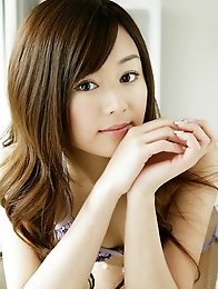 Jun Natsukawa is incredible in her purple lace lingerie