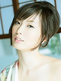 Nao Nagasawa hot Asian model with perky breasts