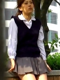 Japanese Piss Fetish Videos - Asian Girls Pissing - Poking and Peeing On the Dots