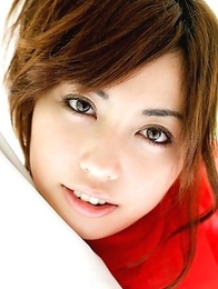Dark-eyed goddess Miyuki Yokoyama is looking impressive
