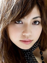 Dark-eyed goddess Miyuki Yokoyama is looking impressive