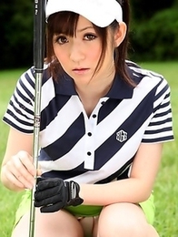 Michiru Tsukino is a hot golf babe