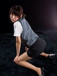 Kinky cutie Karina Oshima loves passionate fingering and slow teasing