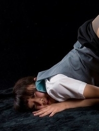 Kinky cutie Karina Oshima loves passionate fingering and slow teasing