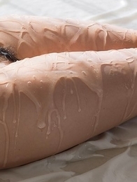 Two babes Kisaragi Juri and Shinosaki Kotomi are masturbating their muffs on cam