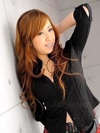 Hot Yurina enjoys in stripping