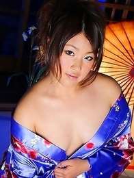 Terrific kimono lady Nene Nagasawa