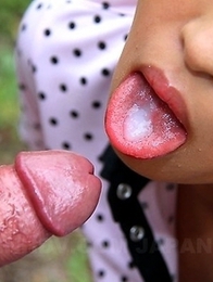 Nao Yuzumiya gets a sweet cum load