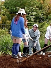 Raina Ogami and Rara in a hot orgy
