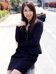 Hikaru Matsu loves posing outdoors