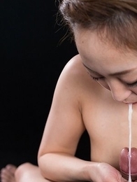 Juri Kisaragi Strokes with Cum