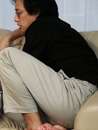 Yurika has hairy dark pussy licked and fucked