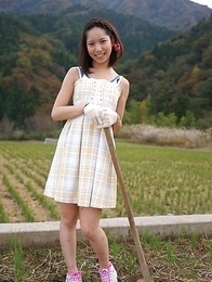 Nagisa, Hana, Maria are farmer girls ready