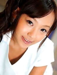 Lovely Japanese schoolgirl Nagisa