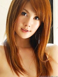 Erika Kirihara is practicing all the hottest moves in front of camera