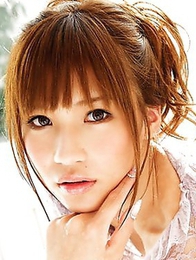 Completely shameless girl Idol Anna Anjyo gets naked on cam