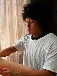 Chika Sasaki is tied and has boobs squeezed