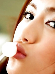 Reina Fujii is having fun during the erotic photo session