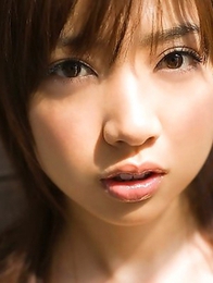 Slender actress Haruka Itoh is posing nude for a first time
