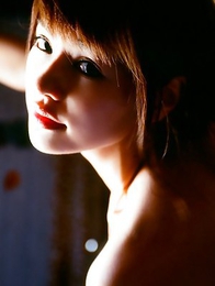 Yuriko Shiratori with sexy body loves spending time on sand