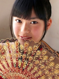 Tomoe Yamanaka shows hot behind under such short skirt
