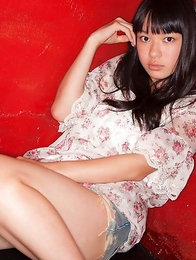 Tomoe Yamanaka with sexy legs is always in mood for fun