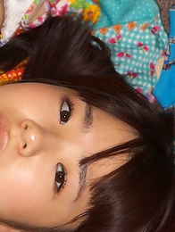 Hikari Azuma shows hot butt under skirt and naughty boobs