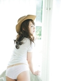 Neo is sexy both as cowboy and as a bride in the forest